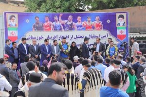 آیین استقبال و تجلیل از ملی پوشان افتخار آفرین گروه ملی صنعتی فولاد ایران در مسابقات کشتی فرنگی قهرمانی جهان برگزار شد