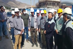بازدید مدیرعامل ذوب‌ آهن اصفهان از پروژه تصفیه‌ خانه پساب