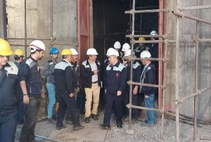 بازدید مدیرعامل ذوب آهن اصفهان از پروژه های توسعه شرکت