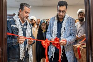 حوزه مقاومت بسیج کارگری شرکت آهن و فولاد ارفع افتتاح شد