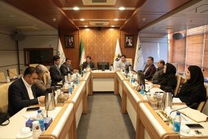 جلسه بررسی عملکرد شش‌ماهه اول سال شرکت فولاد اکسین خوزستان