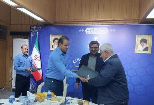 تفاهم‌نامه تامین آب بخشی از مناطق غرب اهواز توسط گروه ملی صنعتی فولاد ایران منعقد شد