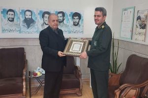 دیدار مدیرعامل ذوب آهن اصفهان با فرمانده سپاه لنجان