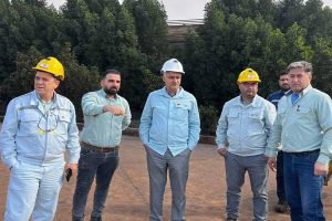 بازدید مدیرعامل فولاد شادگان از واحدهای استراتژیک و ایمنی شرکت