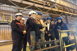 اجرای برنامه سایت ویزیت از سایت صنعتی فولاد اکسین جهت اجرای ارزیابی مدل تعالی سازمانی و کنترل الزامات / تصاویر