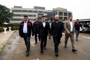 گزارش تصویری حضور مدیر عامل صندوق بازنشستگی کشور و مدیر عامل هلدینگ سرمایه گذاری صبا انرژی در شرکت فولاد اکسین خوزستان