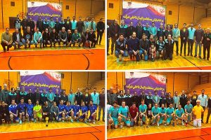 مسابقات والیبال كارگری ذوب آهن اصفهان برگزار شد