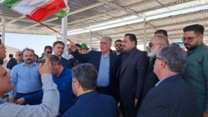 وزیر صمت در اولین سفر استانی خود، از پروژه بزرگ مس جانجا بازدید کرد.