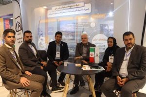 حضور سرپرست مدیرعاملی شرکت نوظهور کویر بافق در بیست و ششمین نمایشگاه سمپوزیوم فولاد کیش۱۴۰۳