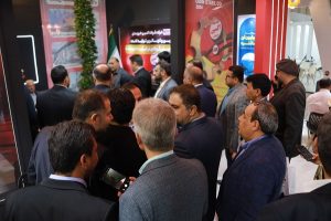 استقبال بی نظیر شرکت‌های دانش بنیان از غرفه اکسین در نمایشگاه بین المللی فولاد ۱۴۰۳ در جزیره کیش