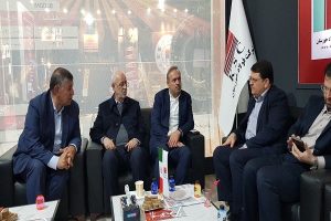 استقبال از غرفه فولاد خوزستان در متافوی 2024