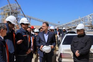 بازدید مدیرعامل شرکت ملی مس از پروژه احداث کارخانه فلوتاسیون سرباره خاتون‌ آباد/دیدار با مدیران مجتمع مس شهربابک