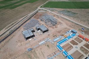 آغاز احداث سالن های کارخانه تولید تسمه نوار نقاله استیل کورد