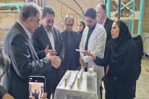 بهره برداری از کارخانه عناصر نادرخاکی تجلی با حضور وزیر صمت / گزارش تصویری