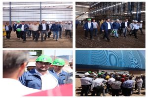 لبخند سرمایه گذاران از پیشرفت چشمگیر پروژه فولادشرق خراسان