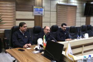 ديدار معاون بيمه ايران كشور با قائم مقام مديرعامل فولاد خوزستان