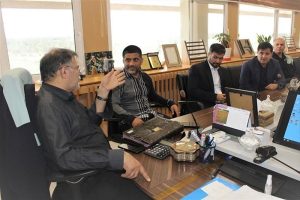 بازدید علیرضا دبیر رئیس فدراسیون كشتی از ذوب آهن اصفهان