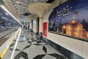 ریل ذوب آهن اصفهان ، مترو مشهد را به حرم امام رضا (ع) متصل كرد