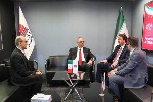 رایزنی مدیرعامل شرکت تافکو با هیات تجاری Export Pro در نمایشگاه ایران اکسپو ۲۰۲۵