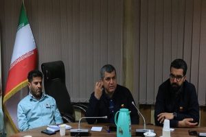 دیدار با مدیر و روسای بخش فولادسازی