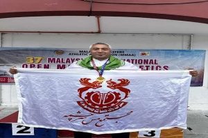 ورزشکار مجتمع مس سرچشمه قهرمان مسابقات دوومیدانی آسیا شد