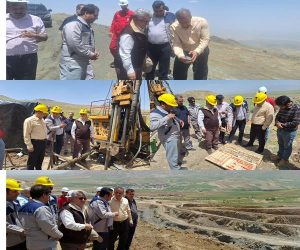 بازدید رئیس سازمان نظام مهندسی معدن ایران از معدن سنگ‌ آهن گلالی صبانور