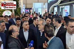 آغاز به کار بیست‌ و‌ نهمین نمایشگاه بین‌ المللی نفت، گاز،پالایش و پتروشیمی ایران با حضور رئیس جمهور و‌ وزیر نفت