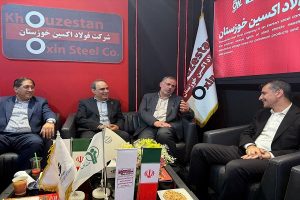 دیدار نماینده اهواز،مدیران صبا انرژی و گروه ملی فولاد با مدیرعامل فولاد اکسین