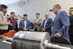 بازدید مدیرعامل گروه فولاد مبارکه از مراکز نوآوری دانشگاه اصفهان