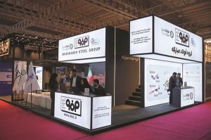 حضور مؤثر گروه فولاد مباركه در بیستمین نمایشگاه بین‌ المللی قطعات، لوازم و مجموعه‌ های خودرو