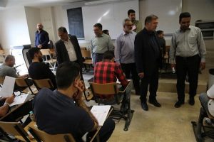 آزمون تعیین سطح علمی كاركنان ذوب‌آهن اصفهان برگزار شد