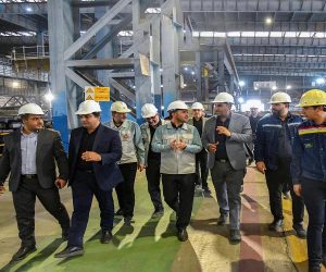 بازدید نماینده اردکان ، فرماندار و مسئولان شهرستان از شرکت آهن و فولاد ارفع