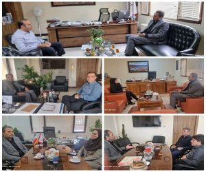 دیدار سرپرست مجتمع سنگ‌ آهن سنگان با معاونان و مدیران سازمان ایمیدرو