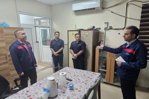 بازدید قائم‌ مقام شرکت فولاد اکسین از زیرساخت‌ های ایمنی و بهداشت صنعتی با رویکرد ارتقای سطح آمادگی عملیاتی