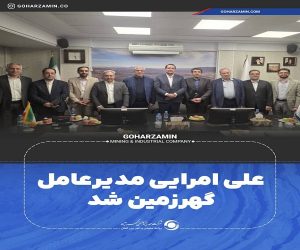 علی امرایی مدیرعامل گهرزمین شد