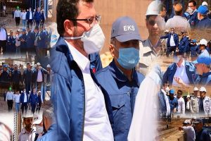 بازدید رئیس هیئت‌مدیره و مدیرعامل فولاد شرق خراسان از پروژه ۲/۵ میلیون تنی کنسانتره‌ سازی فولاد شرق خراسان