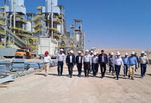 بازدید مدیرعامل شرکت ملی مس از طرح‌ های توسعه‌ ای مجتمع شهربابک