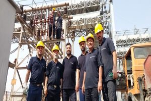 اورهال سالیانه پست برق ورودی فولاد اکسین با موفقیت انجام شد