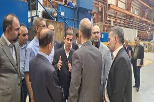 دیدار رئیس هیات مدیره و مدیرعامل شرکت فولاد خوزستان با مدیرعامل گروه مپنا