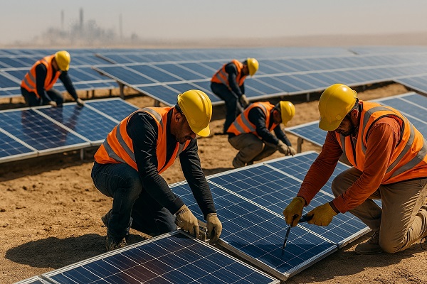 نیروگاه خورشیدی