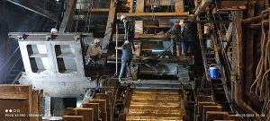 تعویض استراکچر اصلی بیس سگمنت‌ های ریخته‌گری اسلب شرکت فولاد خوزستان