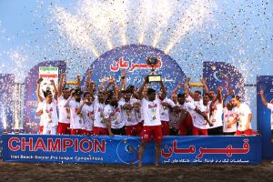 ایستگاه پایانی لیگ برتر فوتبال ساحلی کشور؛ فولاد هرمزگان جام قهرمانی بالای سر برد