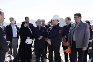 بازدید اعضای کمیسیون صنایع و معادن مجلس از مجتمع مس سونگون