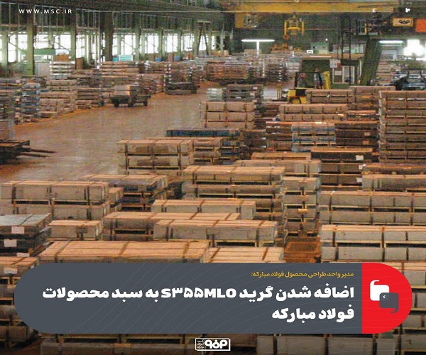 محصولات فولاد مباركه