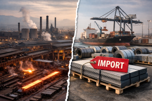 کاهش ۳۶ درصدی واردات فولاد ایران، خبر خوب با علامت سؤال‌های جدی