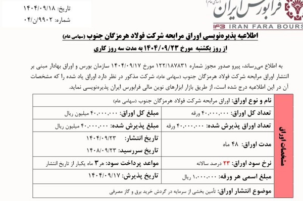 طرح‌های توسعه‌ای فولاد هرمزگان