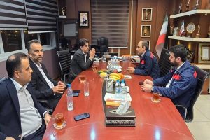 دیدار نماینده رامهرمز و رامشیر با مدیرعامل شرکت فولاد اکسین خوزستان
