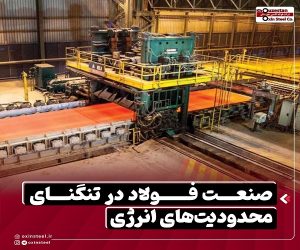 صنعت فولاد ایران قربانی ناپایداری انرژی و سیاست‌های ناکارآمد