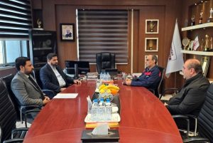 دیدار عضو کمیسون انرژی مجلس با مدیرعامل شرکت فولاد اکسین خوزستان