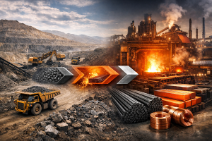 تحلیل زنجیره فولاد و مس در صندوق‌های بازنشستگی: فرصت‌ها، تهدیدها و راهکارها